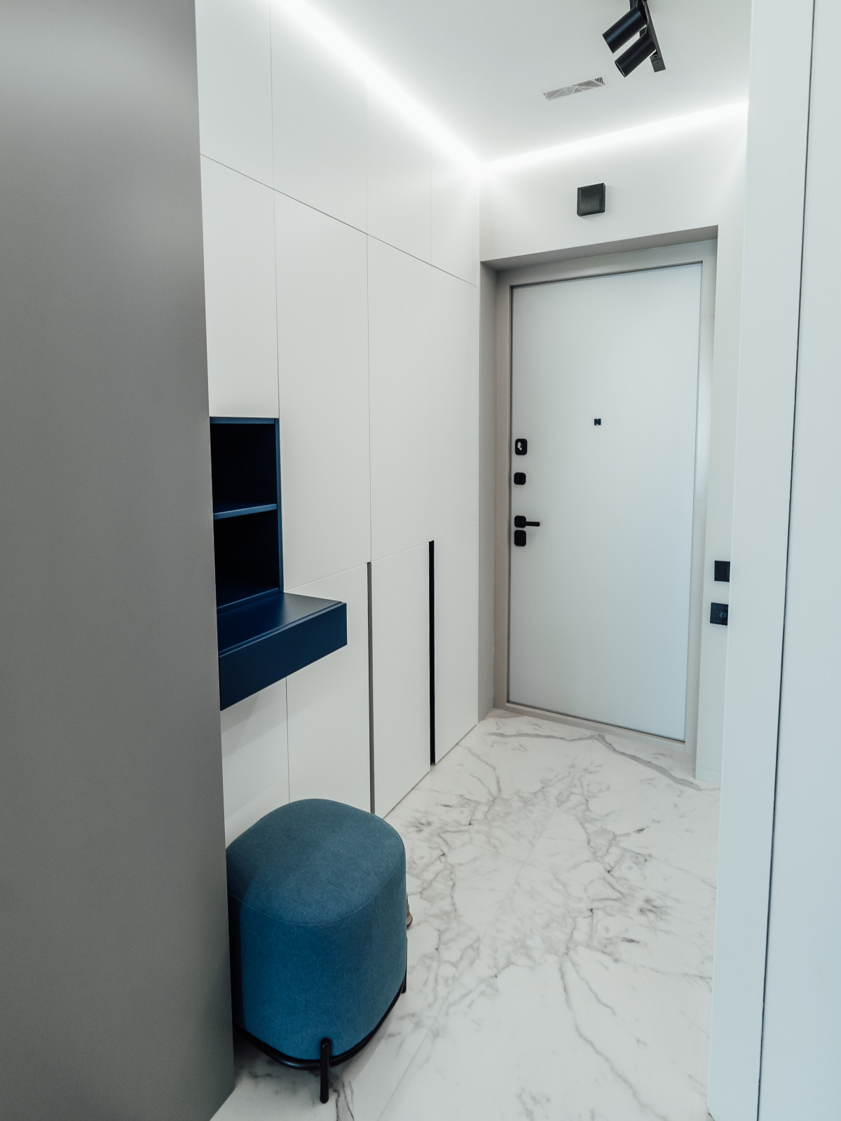 Меблировка студии ЖК "D1" Москва