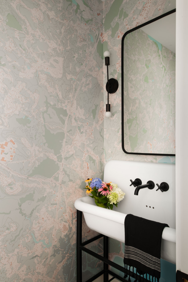 Stratham Farm - Farmhouse - Powder Room - Boston - by Haven HIll ...