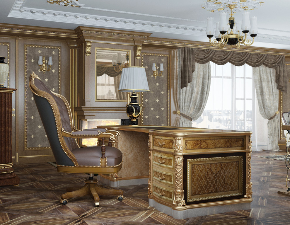 Кабинет в пентхаусе 3