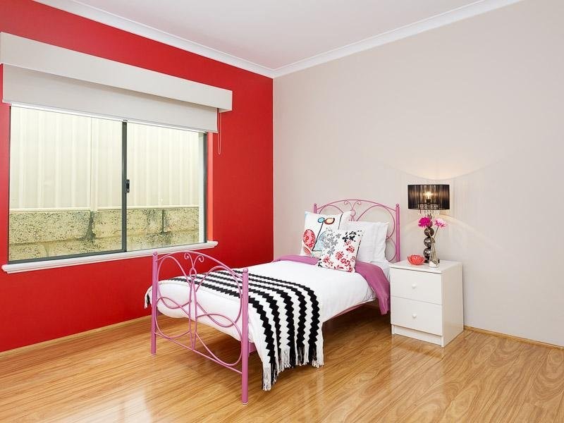 Design ideas for a bedroom in Perth.
