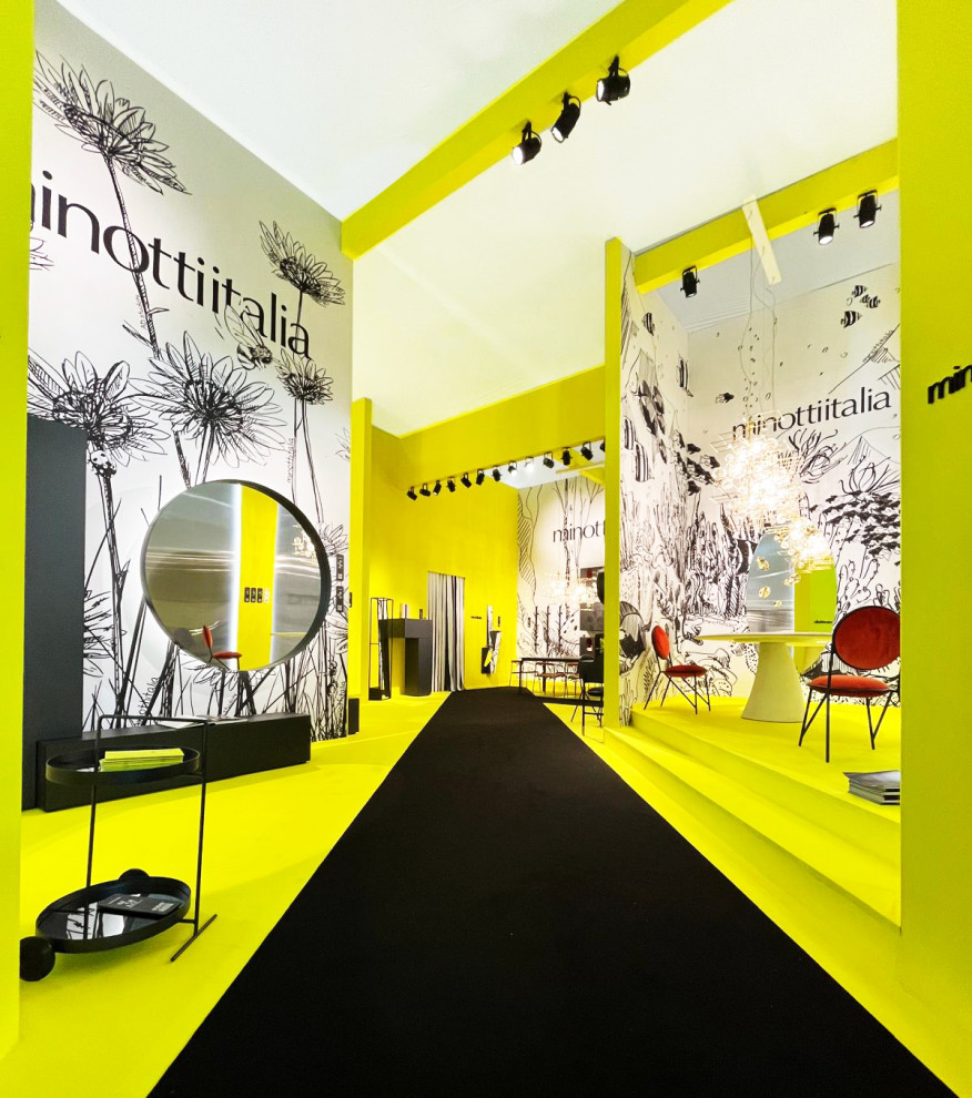 STAND SALONE DEL MOBILE 2024 PER MINOTTIITALIA