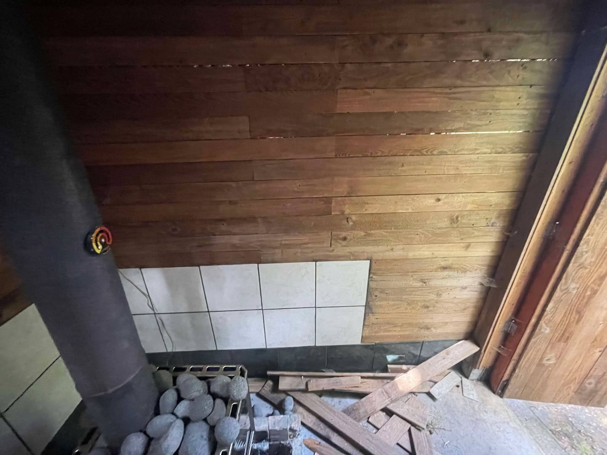 Sauna Interior Restoration