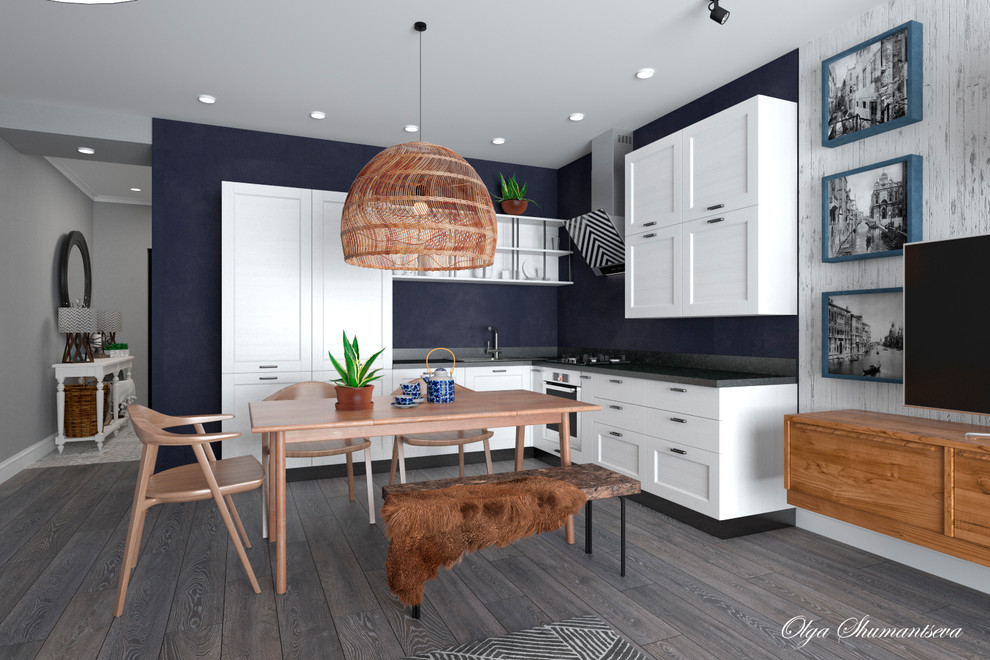 Квартира-студия в скандинавском стиле