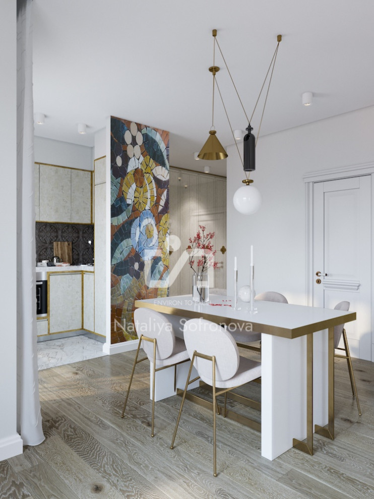 Living room in Studio apartment