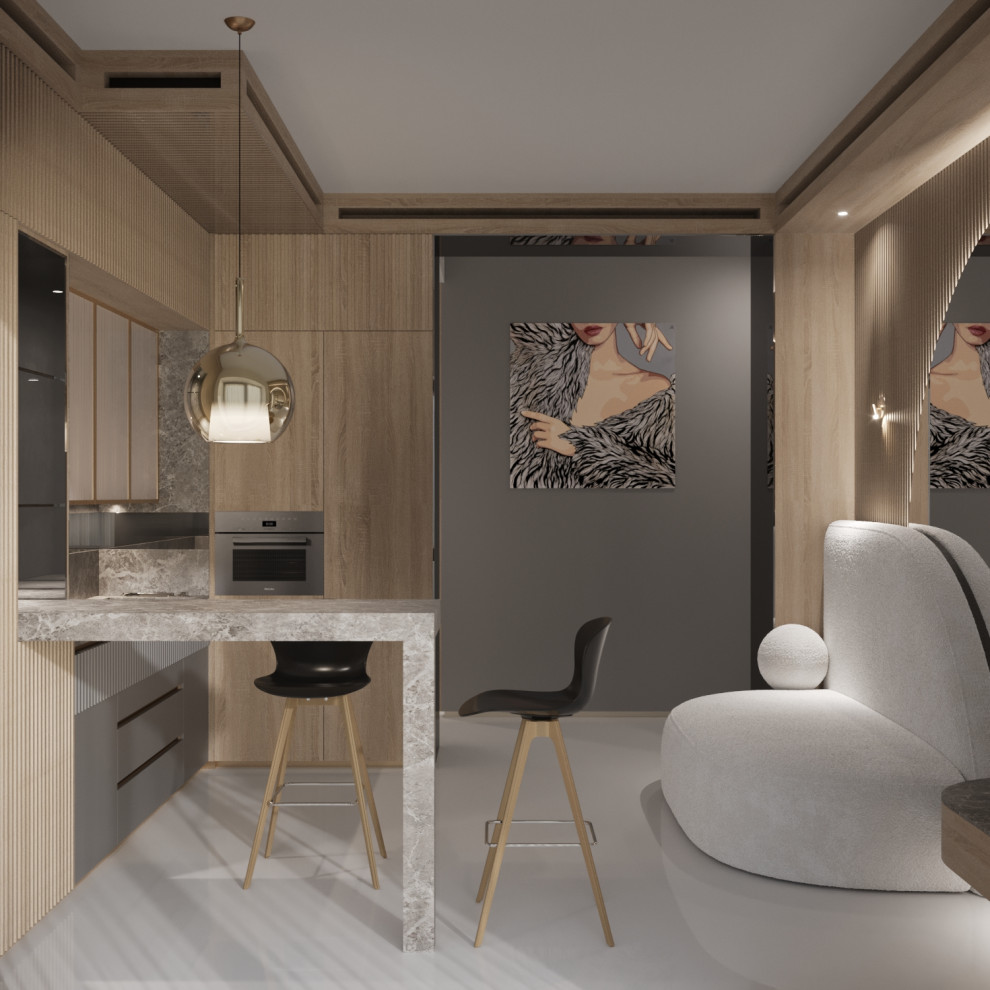 Квартира для молодого человека 60м²