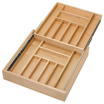 Rev A Shelf 20 1 2 Wide 2 Tier Cutlery Blum Soft Close
