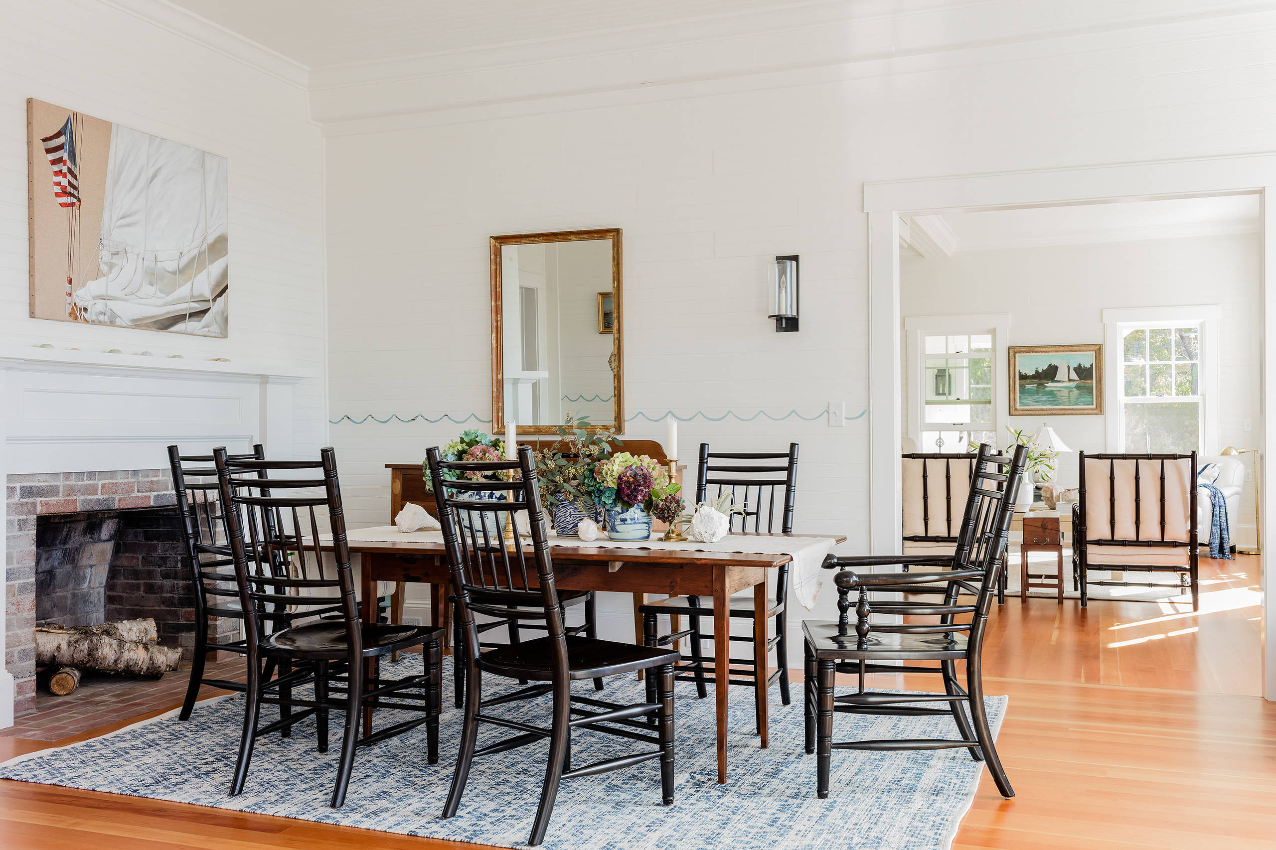 75 Orange Floor Dining Room Ideas You'll Love - January, 2026 | Houzz, image size:2560x1706
