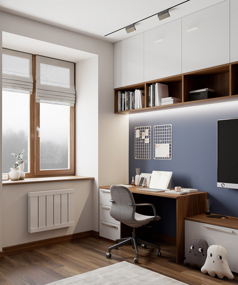 Современная городская квартира с панорамным остеклением в стиле ар-деко