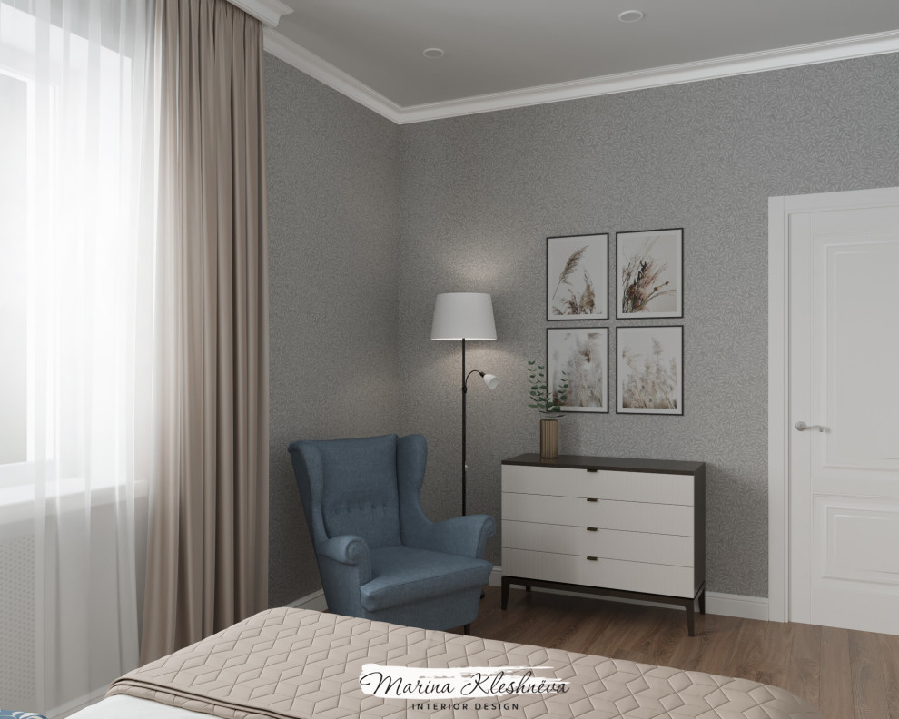 Дом в Усть-Заостровке. Спальня