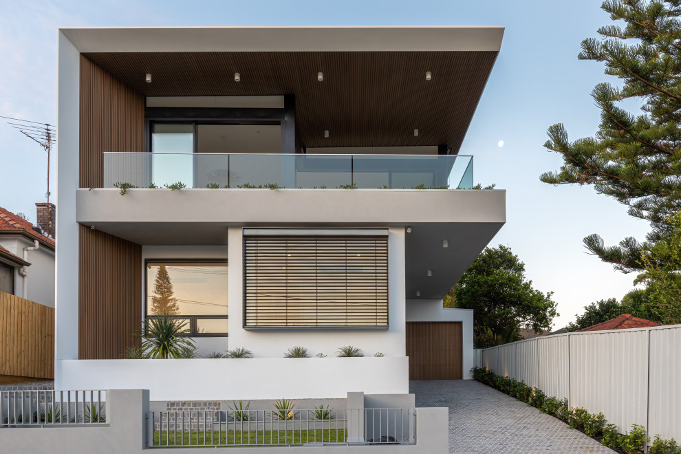 Duncan St Maroubra - NSW | CX Castellated Cladding Tas Oak & French Oak ...