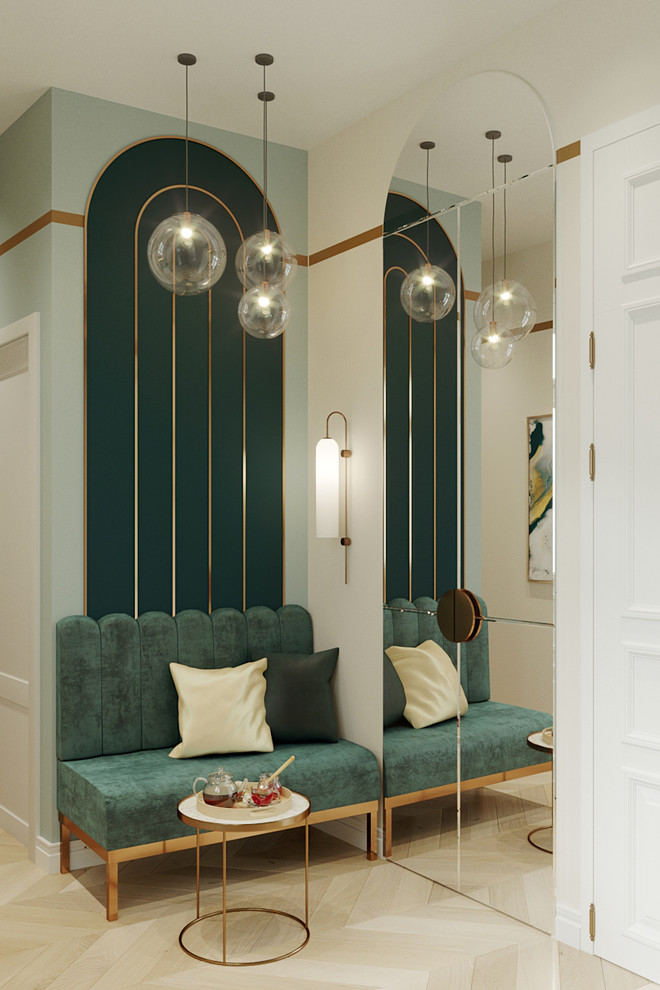 Проект. Двухкомнатная квартира в доходном доме А.В. Асташева, г. Санкт-Петербург