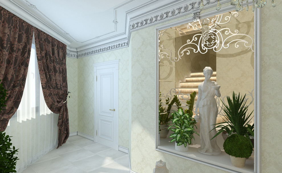 холл в частном доме