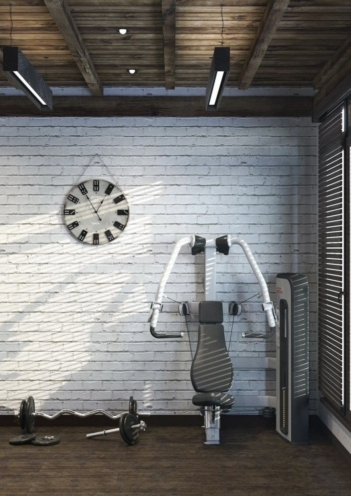 House in Pavlovsk | Gym | Bathroom