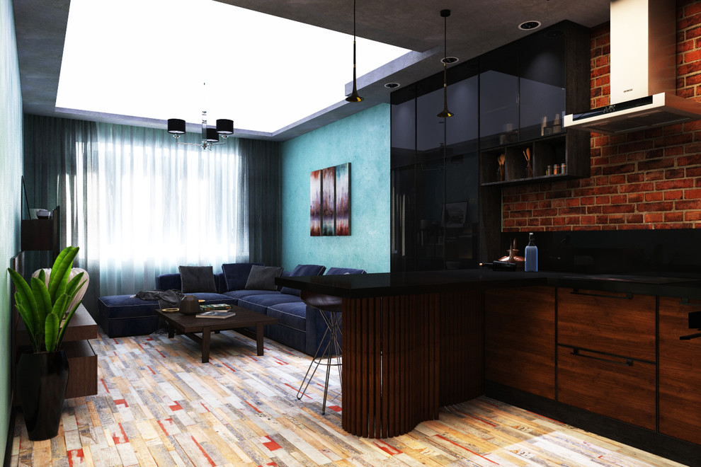 Интерьер холостяка в г. Краснодаре