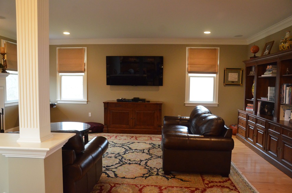 How to make a living room look brighter