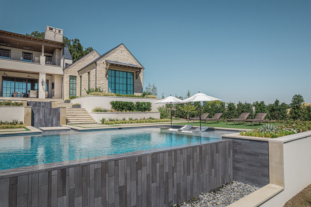 CHAPEL HILL - Modern - Pool - Dallas - by DDLA Design Landscape ...