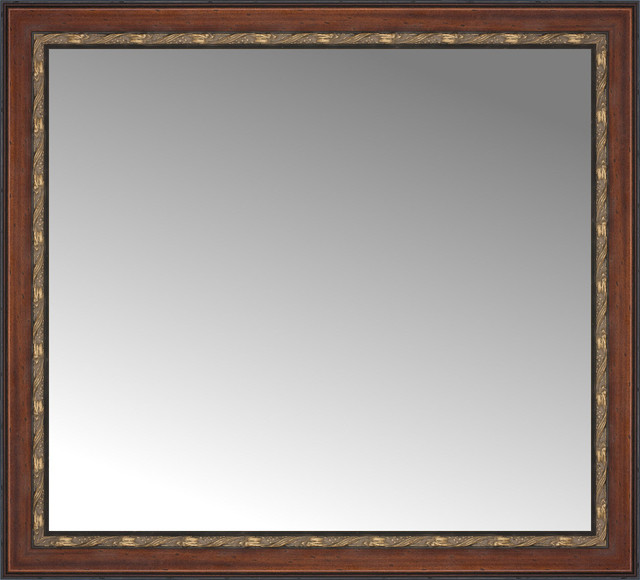 43 X39 Custom Framed Mirror Traditional Wall Mirrors By Posters 2 Prints Llc