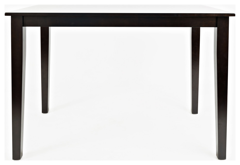 Simplicity Counter Height Dining Table, Black, 32X36