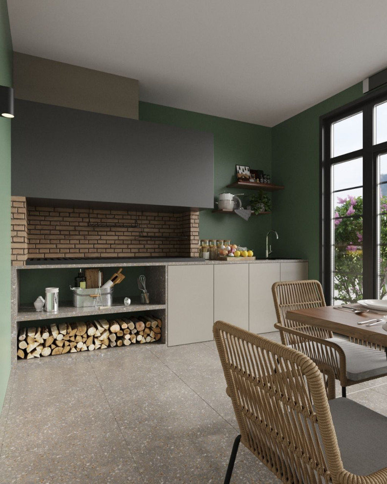 Беседка в современном стиле