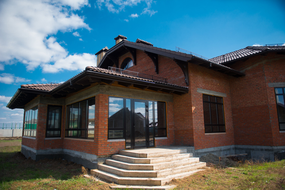 Монтаж крыши и свесов