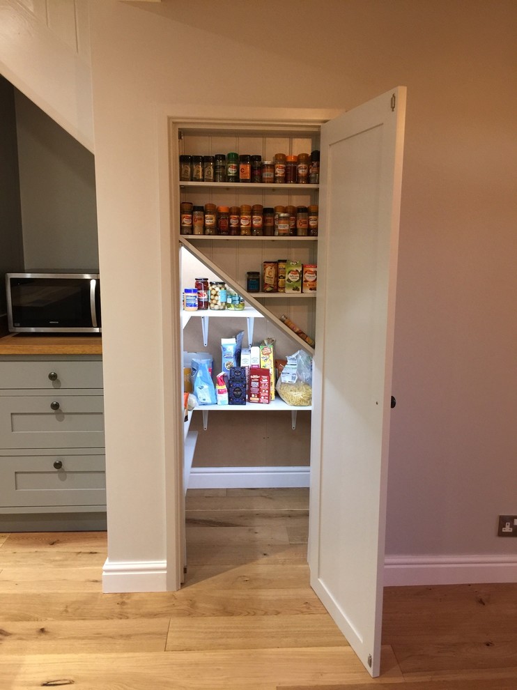 Shaker Kitchen with Iroko work tops