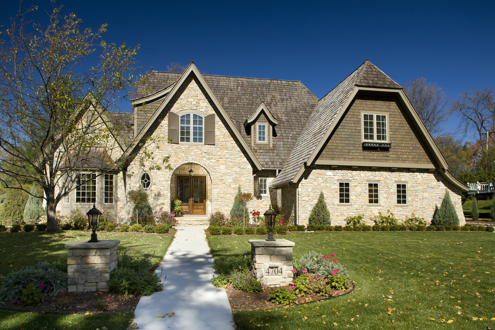 Traditional exterior in Minneapolis.
