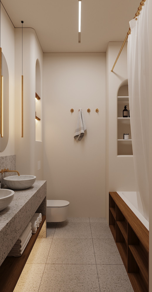 Воздушный и свежий интерьер квартиры