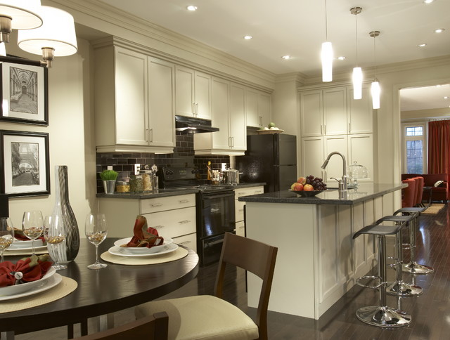 Open Concept Kitchen klassisk-koek