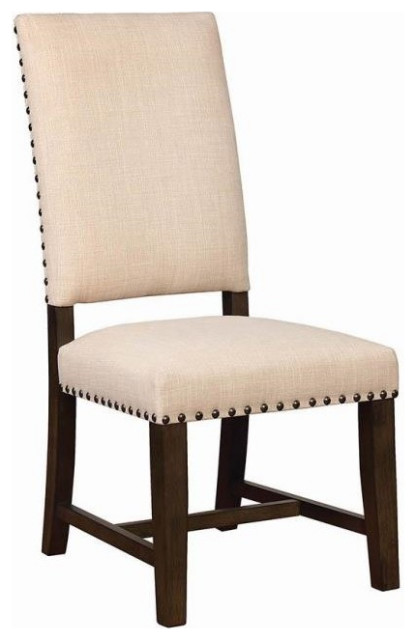 Upholstered Parson Dining Chairs With, Upholstered Parsons Chairs Dining Room