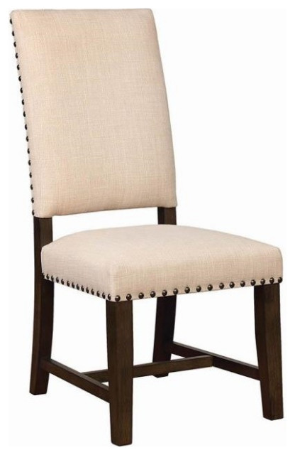 parsons chairs nailhead trim