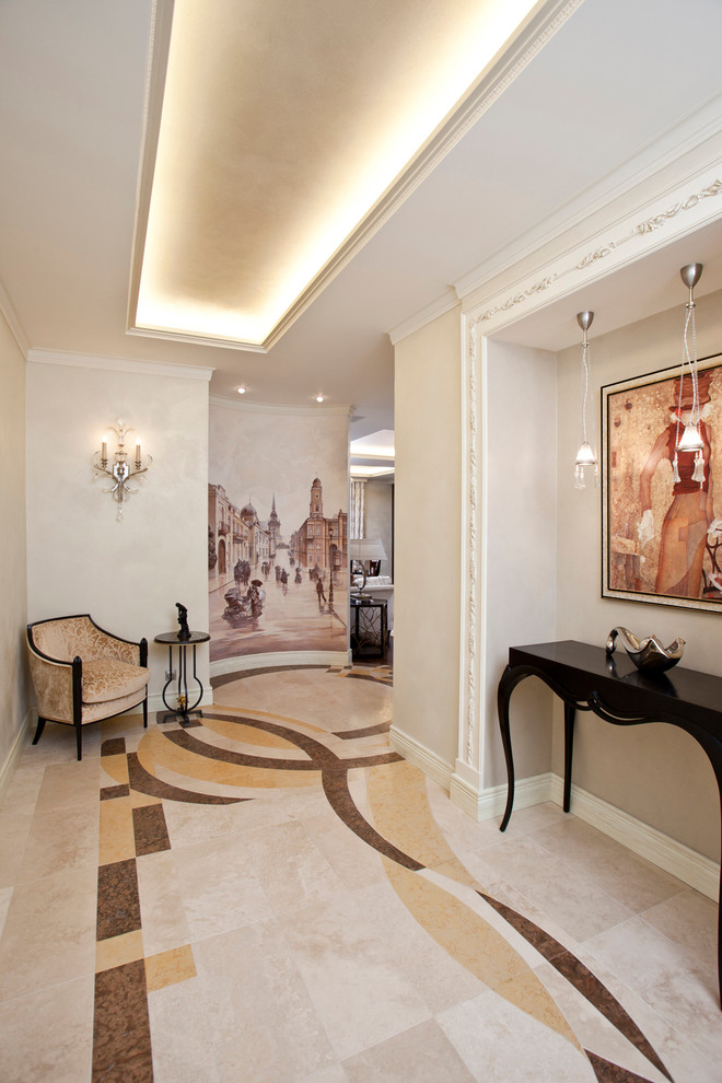 Мрамор и роспись в интерьере