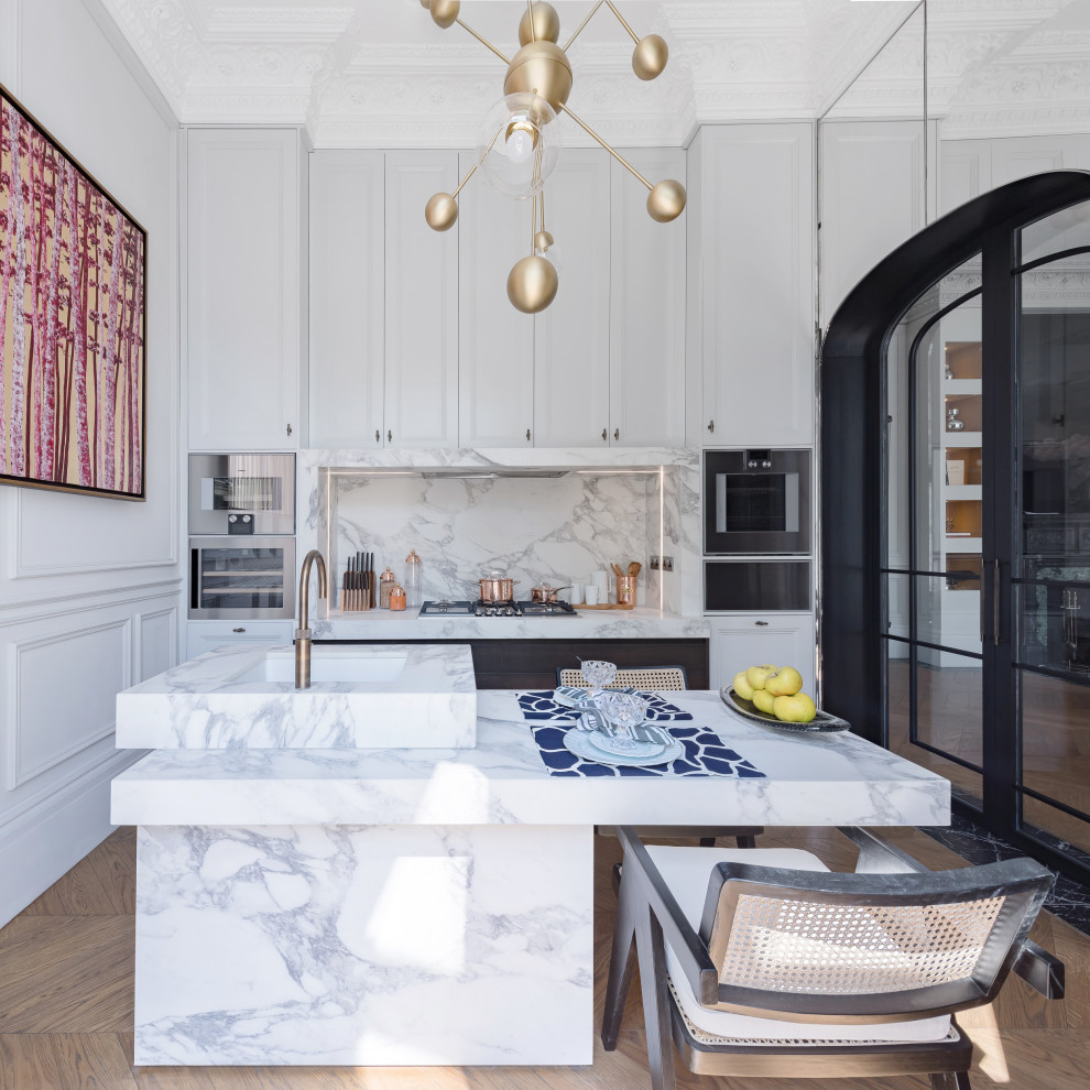 Photo of a classic kitchen in London.