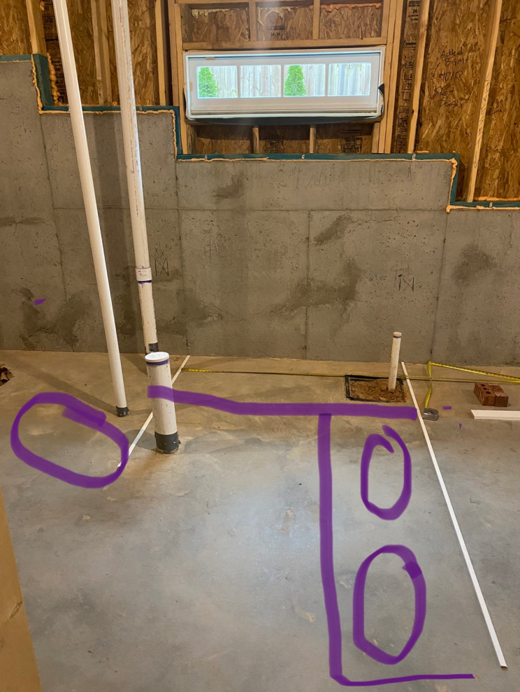 Can basement toilet be moved?