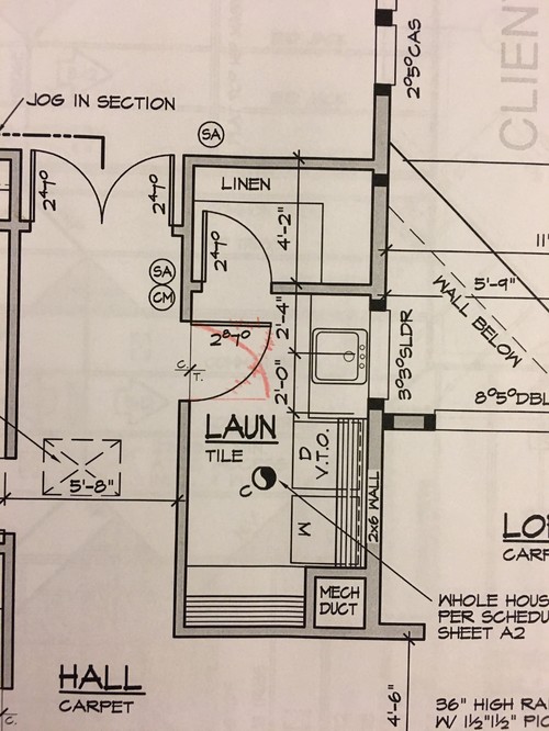 Linen door swing direction/ bi-fold door? Linen door swing direction/ bi-fold door?