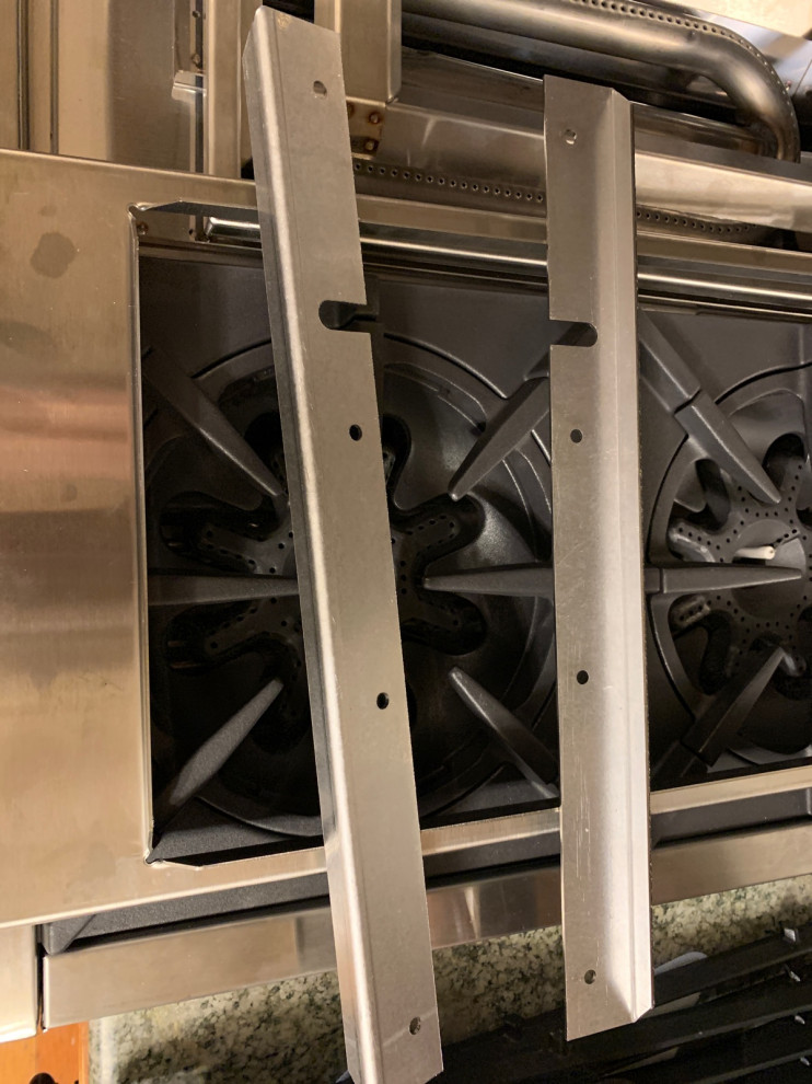 bluestar RNB griddle and grill flush?