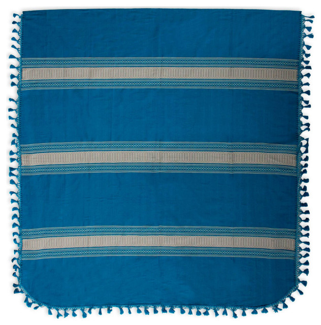 Zapotec Sky Zapotec Cotton Bedspread (Twin) Beach Style Kids