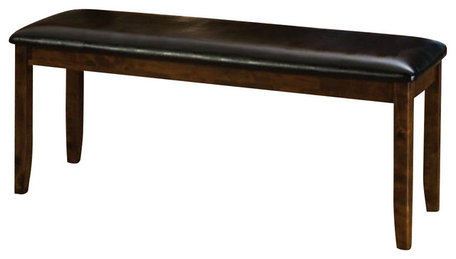 Homelegance Alita 48 Bench Warm Cherry Traditional Accent