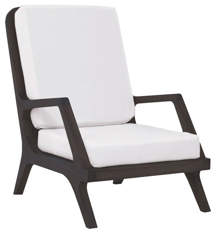 Teak Garden Lounge Chair, Euro Teak Oil