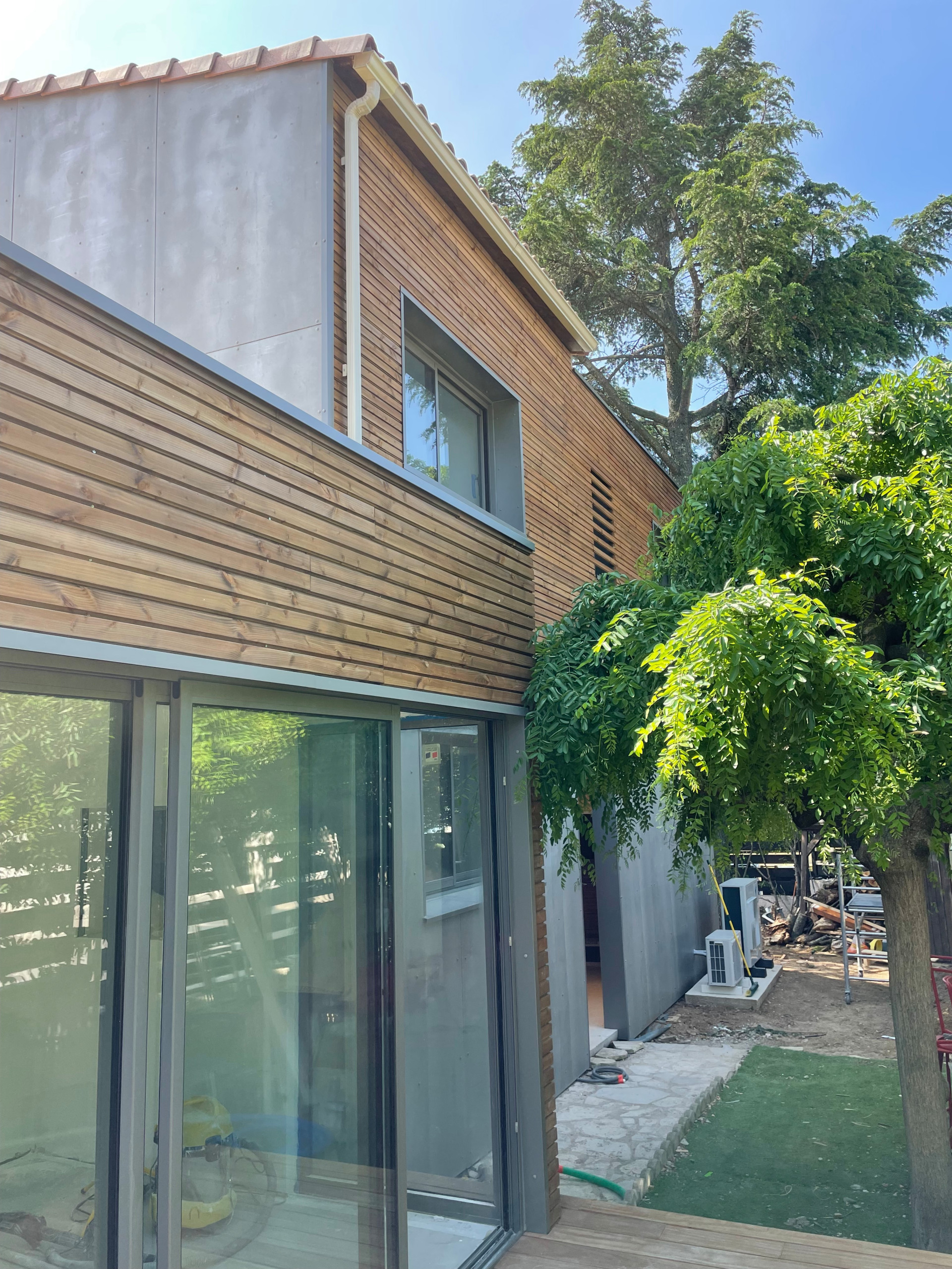 Castelnau-le-Lez - Extension en ossature métallique