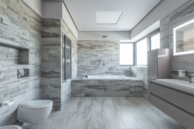 Bathroom idea minimalistisch-badezimmer