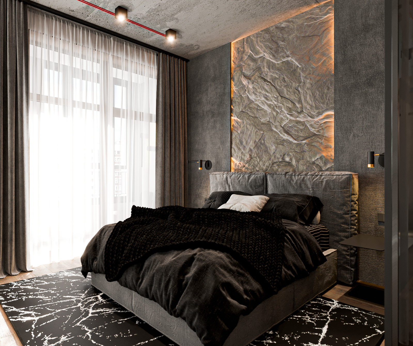 Проект в стиле лофт в жк Ричмонд