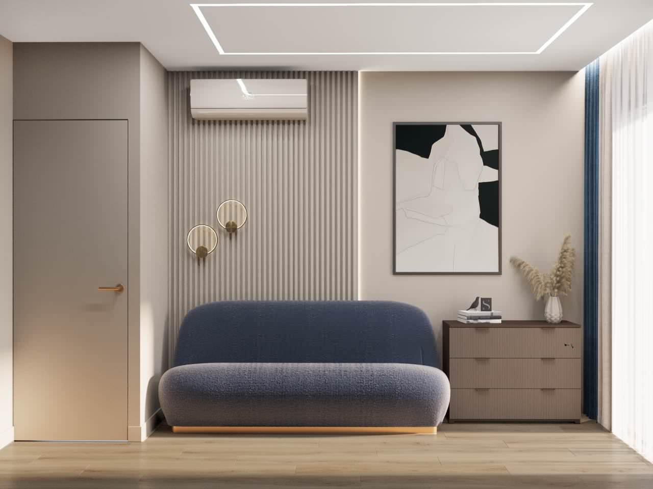 Дизайн-проект ЖК Айлант 54 кв.м