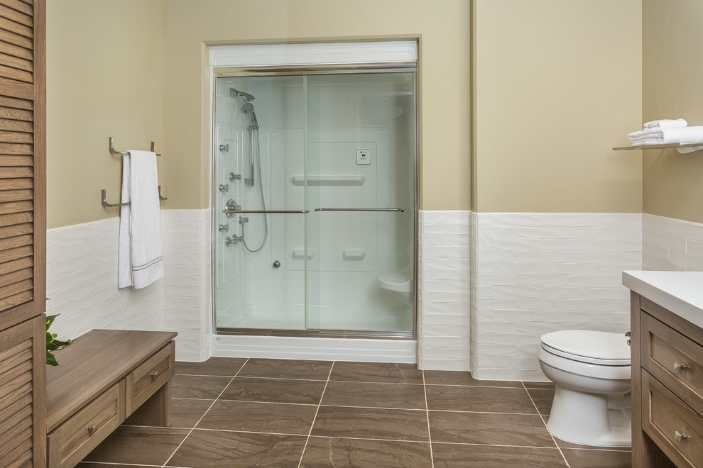 Bathroom - transitional bathroom idea