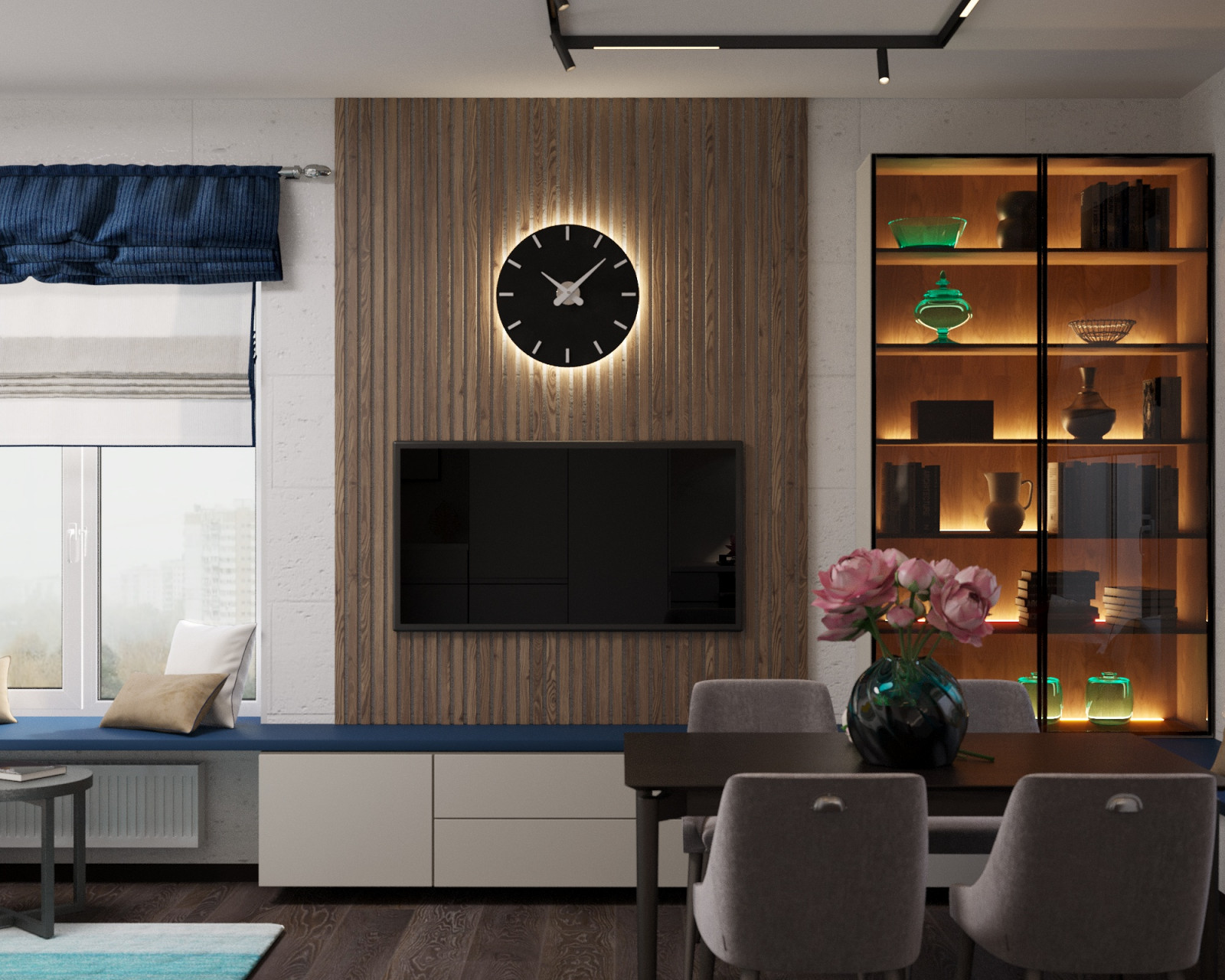 кухня-гостиная