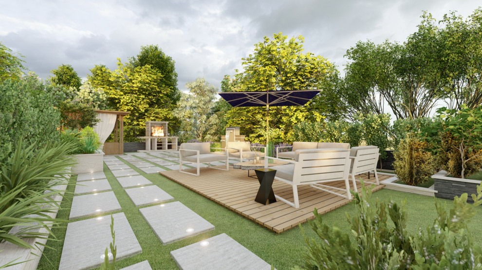 Garden and Roof Garden Design - CGI