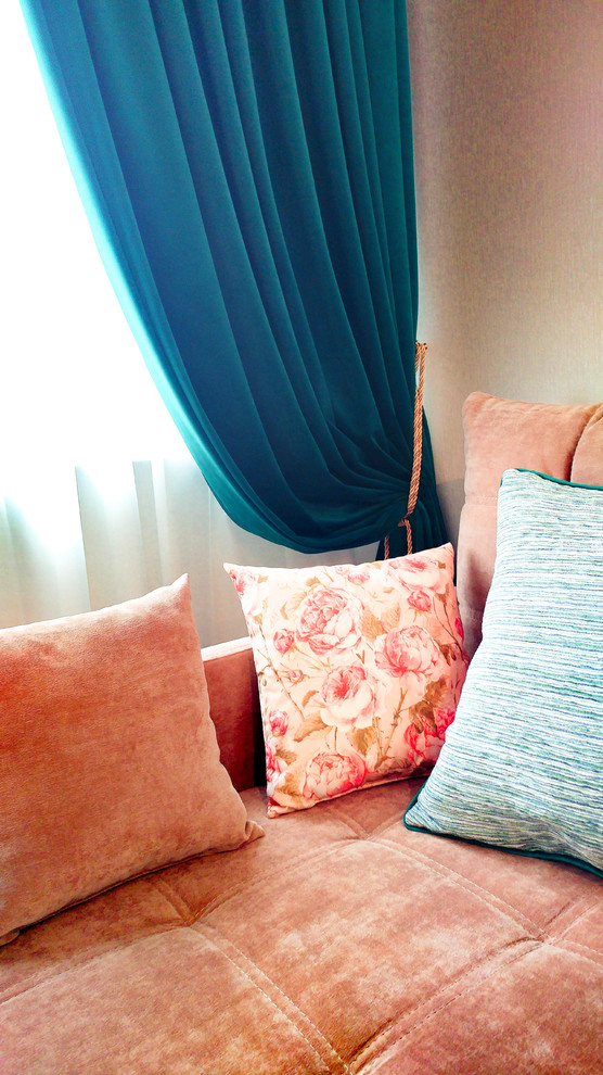 Малахитовые шторы