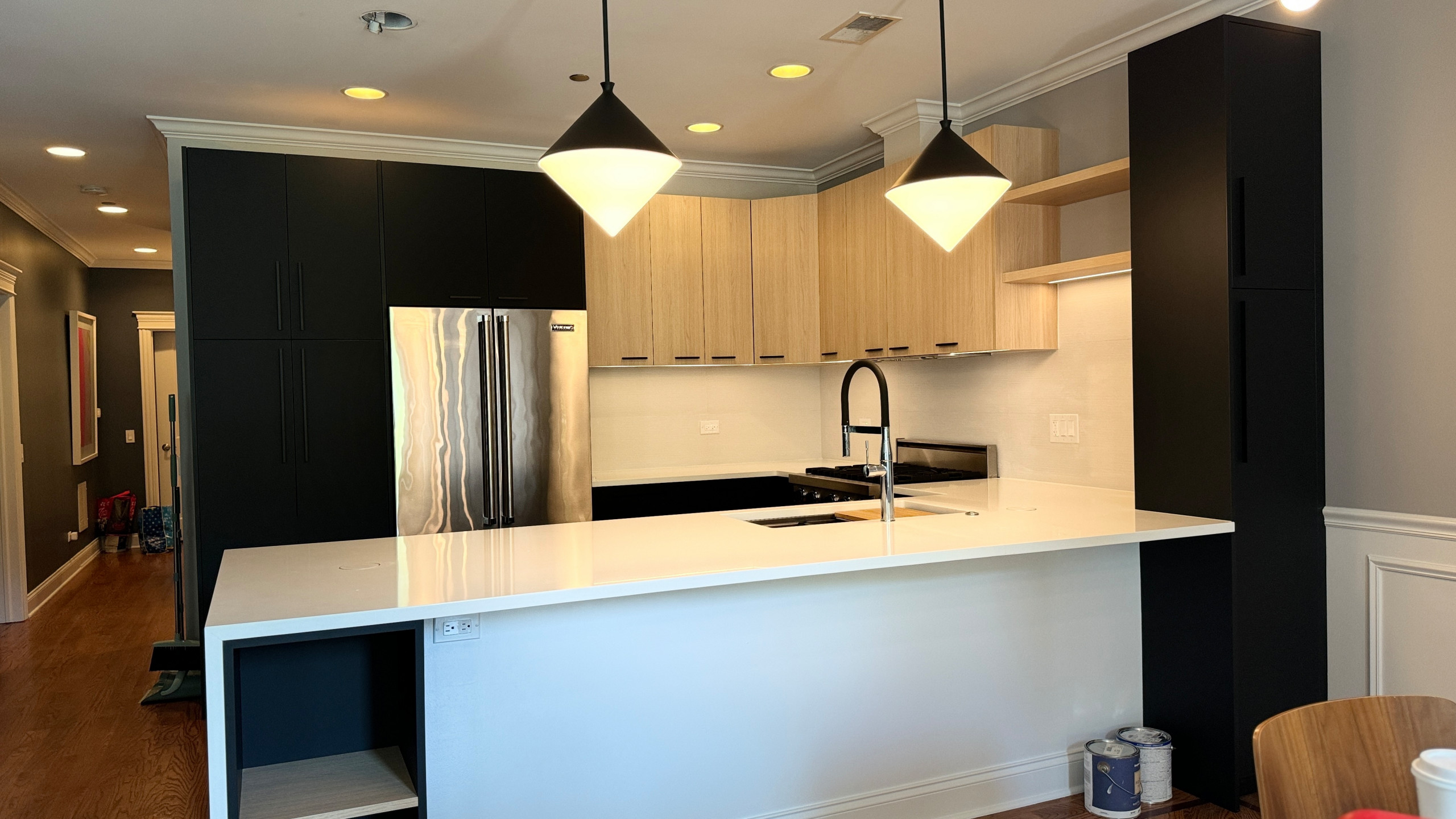 Modern Lakeview Kitchen Renovation