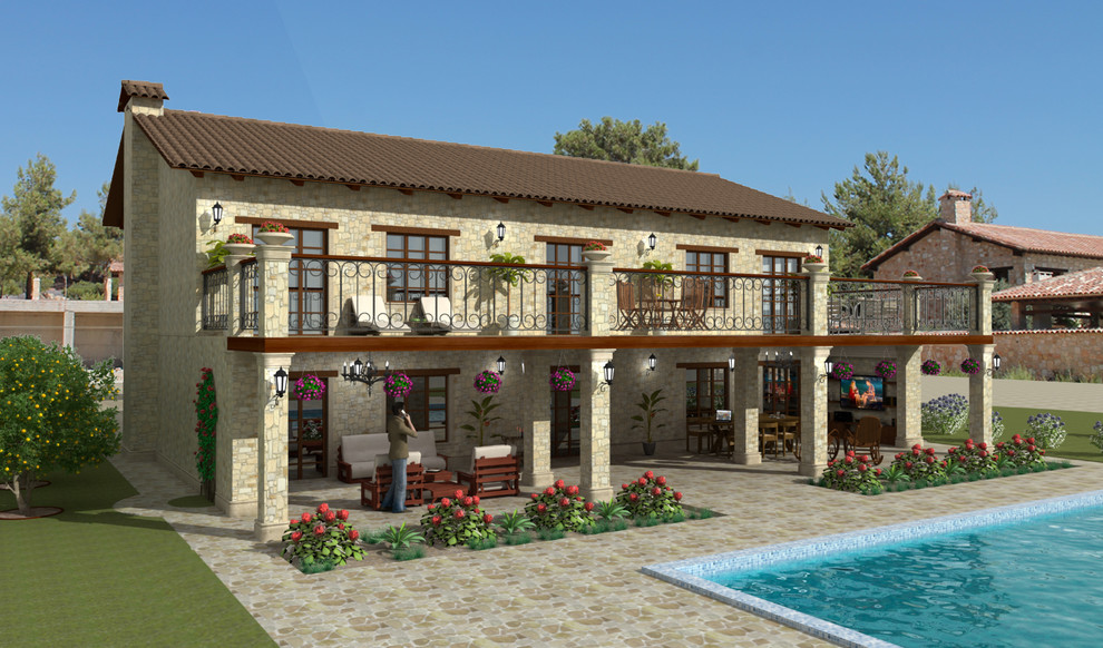 дом в английском стиле