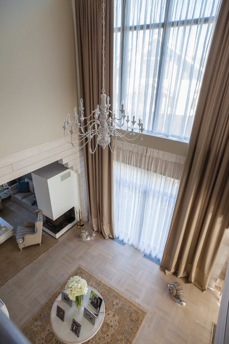 Интерьер деревянного дома