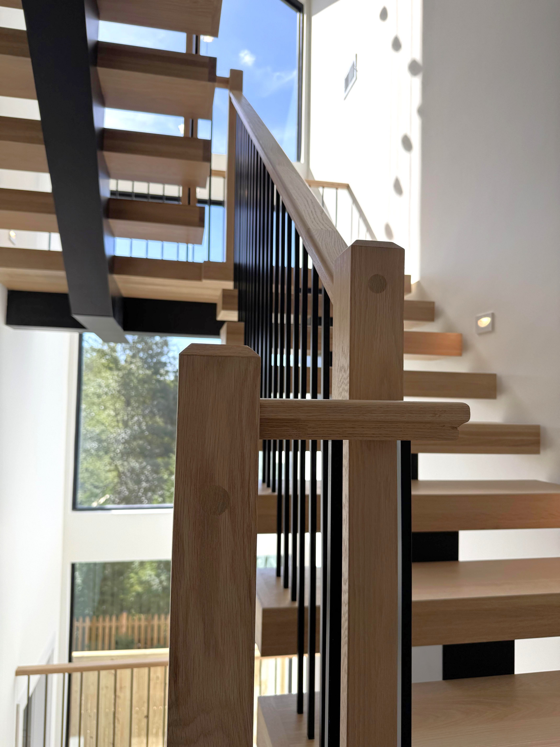 139_Four-Story Modern Staircase, Arlington, VA 22207